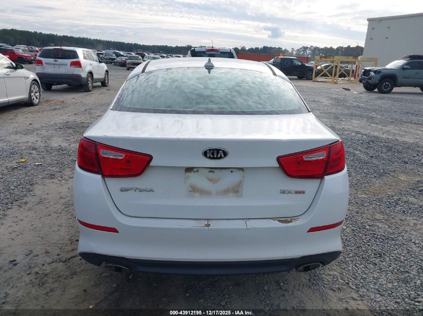 2015 Kia Optima Ex VIN: 5XXGN4A75FG400338 Lot: 43912195