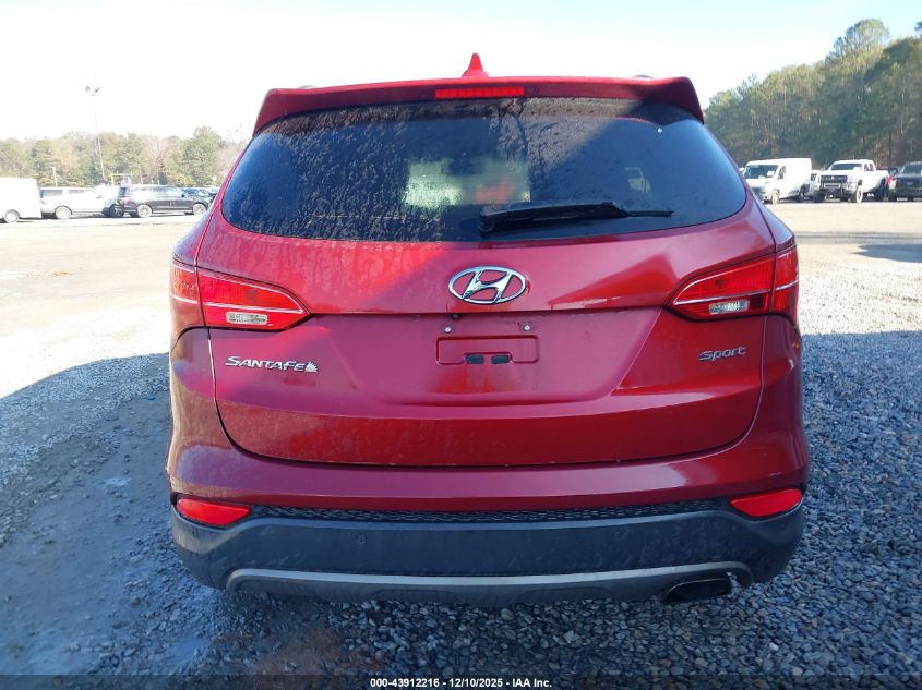2016 Hyundai Santa Fe Sport 2.4L VIN: 5XYZU3LB6GG343572 Lot: 43912216
