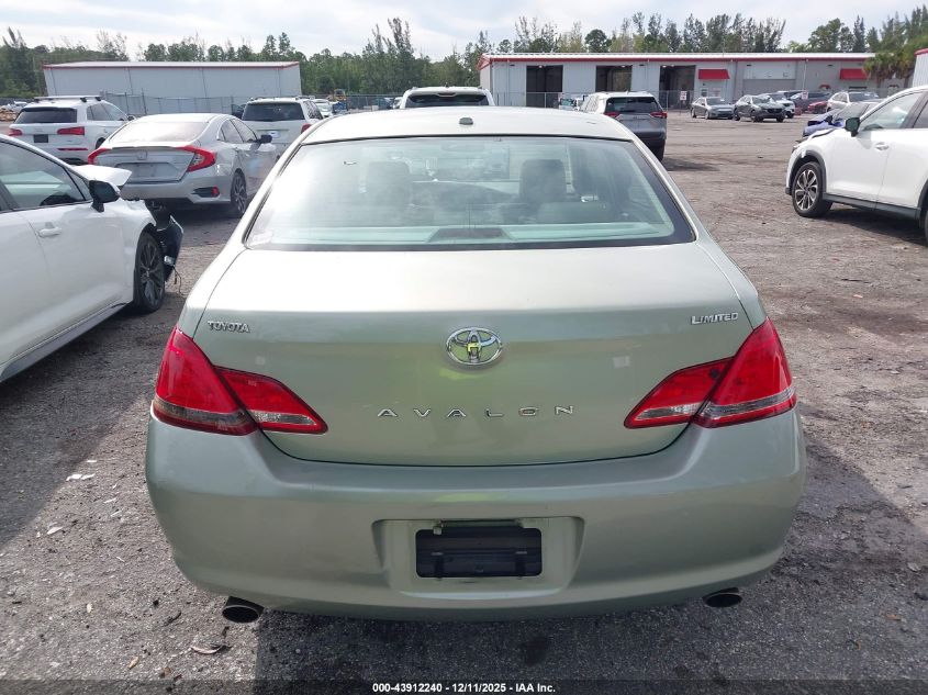 2010 Toyota Avalon Limited VIN: 4T1BK3DB8AU363426 Lot: 43912240