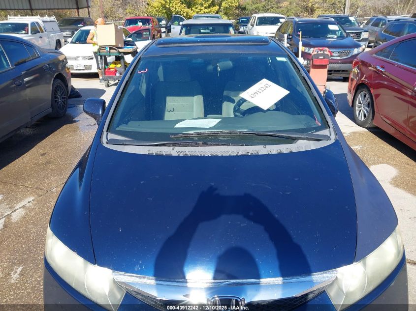 2009 Honda Civic Ex VIN: 1HGFA16879L011102 Lot: 43912242