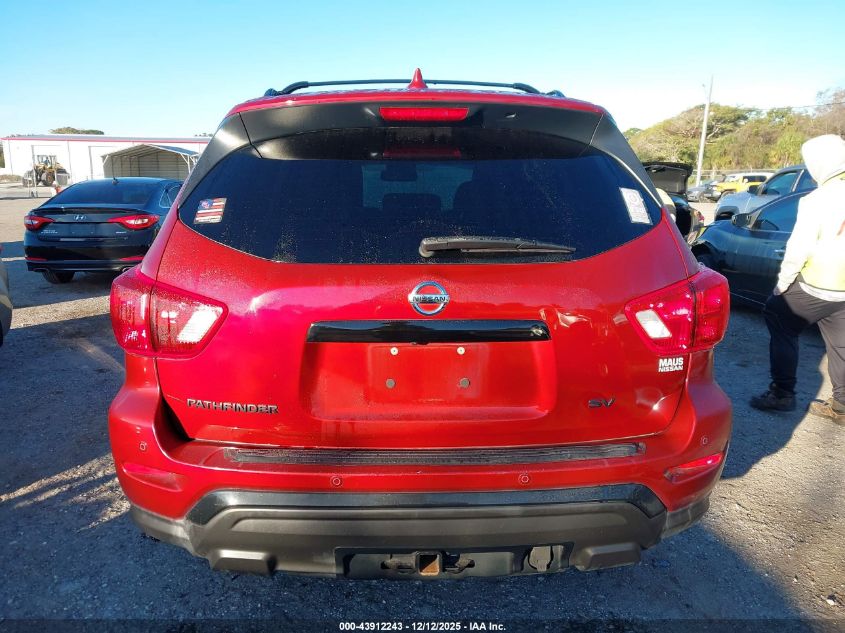 2020 Nissan Pathfinder Sv 2Wd VIN: 5N1DR2BN1LC622374 Lot: 43912243