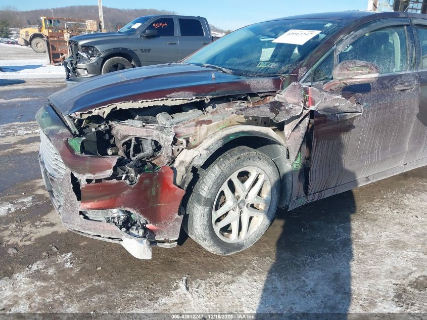 2015 Ford Fusion Se VIN: 3FA6P0HD0FR168037 Lot: 43912247