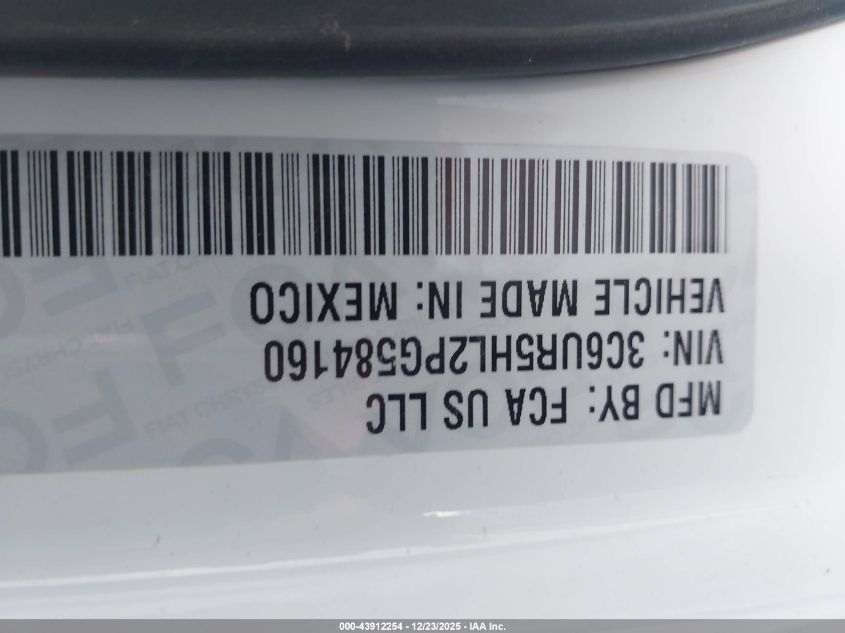 2023 Ram 2500 - 3C6UR5HL2PG584160