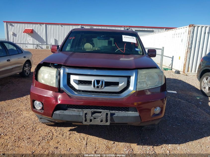 2011 Honda Pilot Ex-L VIN: 5FNYF3H5XBB040786 Lot: 43912258