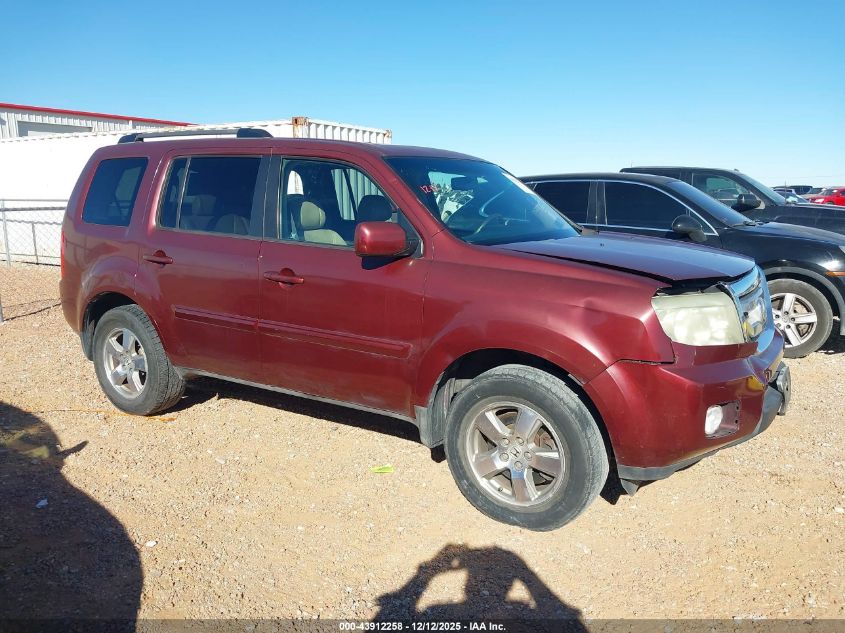 2011 Honda Pilot Ex-L VIN: 5FNYF3H5XBB040786 Lot: 43912258