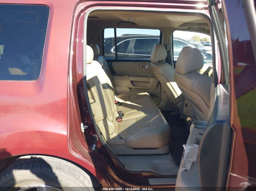 2011 Honda Pilot Ex-L VIN: 5FNYF3H5XBB040786 Lot: 43912258