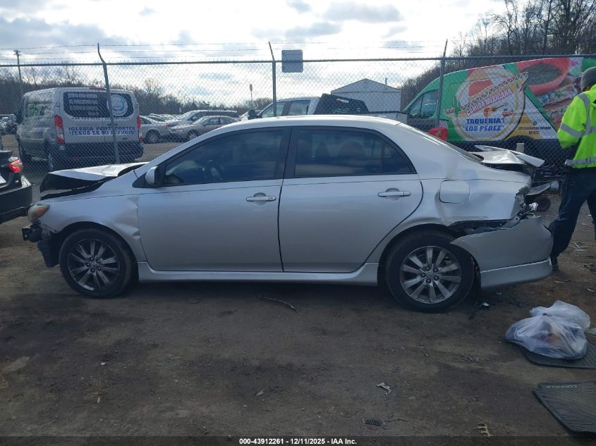 2010 Toyota Corolla S VIN: 1NXBU4EE8AZ259382 Lot: 43912261