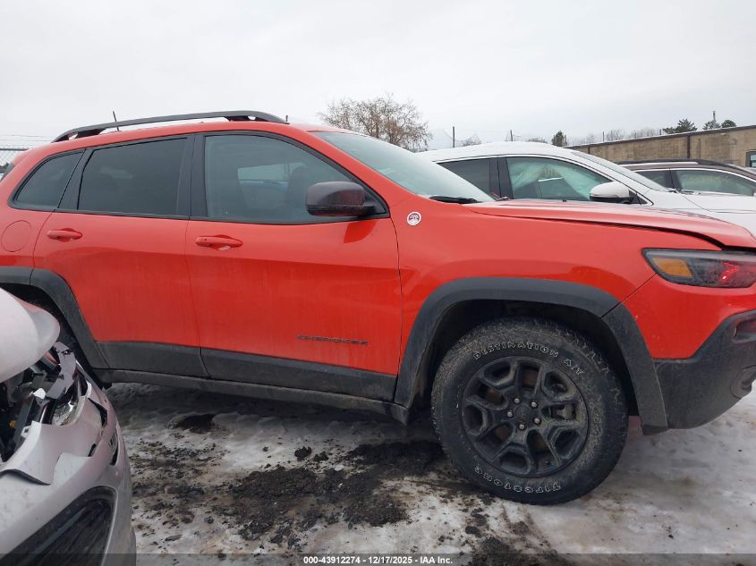 2021 Jeep Cherokee Trailhawk 4X4 VIN: 1C4PJMBX4MD113879 Lot: 43912274