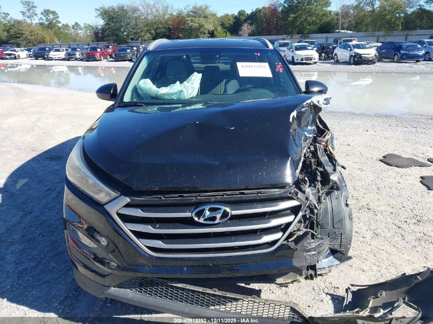 2018 Hyundai Tucson Sel VIN: KM8J33A40JU808417 Lot: 43912292