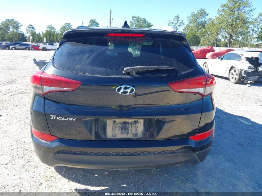 2018 Hyundai Tucson Sel VIN: KM8J33A40JU808417 Lot: 43912292