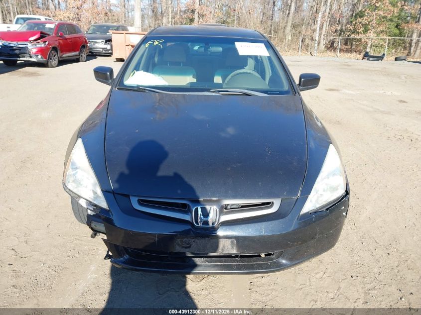 2003 Honda Accord 2.4 Lx VIN: 1HGCM56373A123732 Lot: 43912300