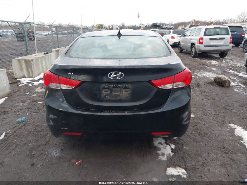 2013 Hyundai Elantra Gls VIN: 5NPDH4AE6DH331475 Lot: 43912327