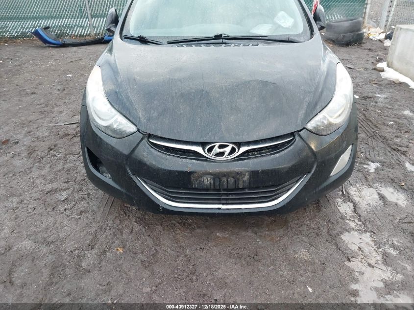 2013 Hyundai Elantra Gls VIN: 5NPDH4AE6DH331475 Lot: 43912327