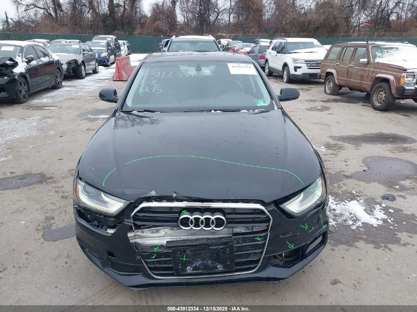 2014 Audi A4 2.0T Premium VIN: WAUFFAFL3EN014692 Lot: 43912334