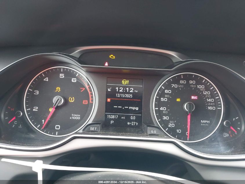 2014 Audi A4 2.0T Premium VIN: WAUFFAFL3EN014692 Lot: 43912334