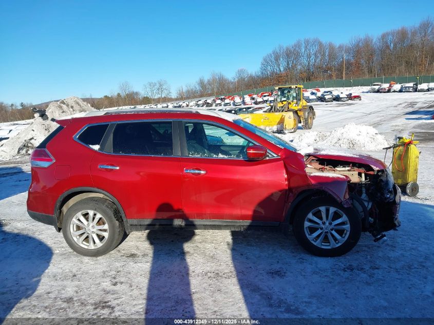 2015 Nissan Rogue Sv VIN: 5N1AT2MKXFC863443 Lot: 43912349