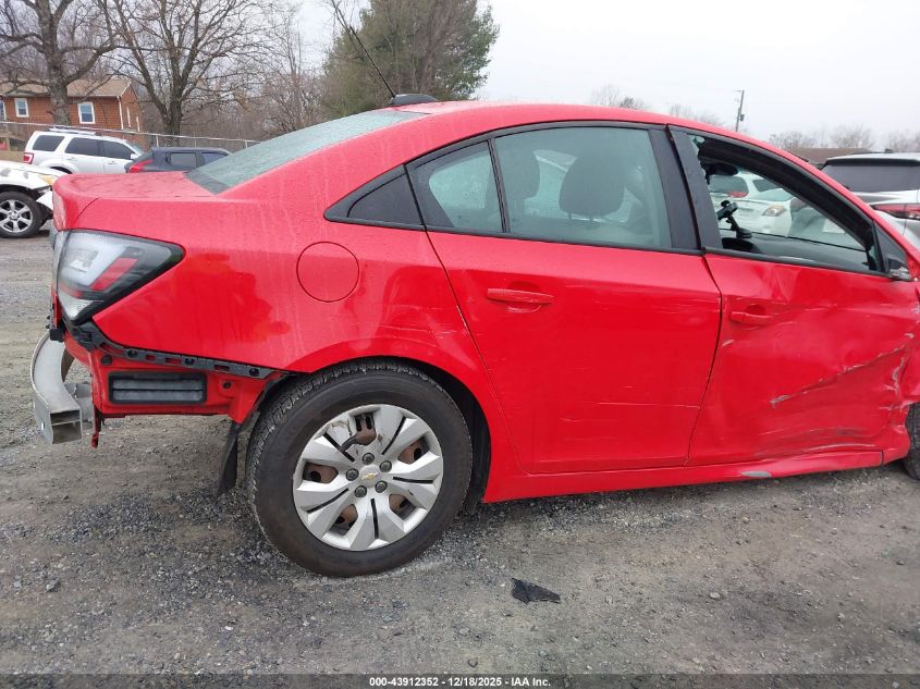 2016 Chevrolet Cruze Limited Ls Auto VIN: 1G1PC5SG2G7121216 Lot: 43912352