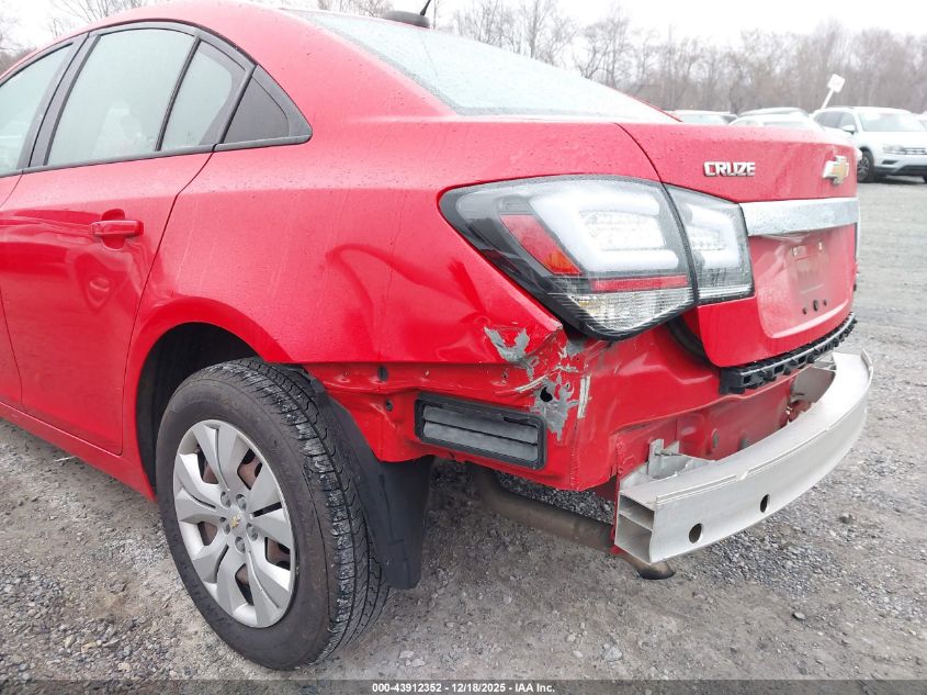2016 Chevrolet Cruze Limited Ls Auto VIN: 1G1PC5SG2G7121216 Lot: 43912352