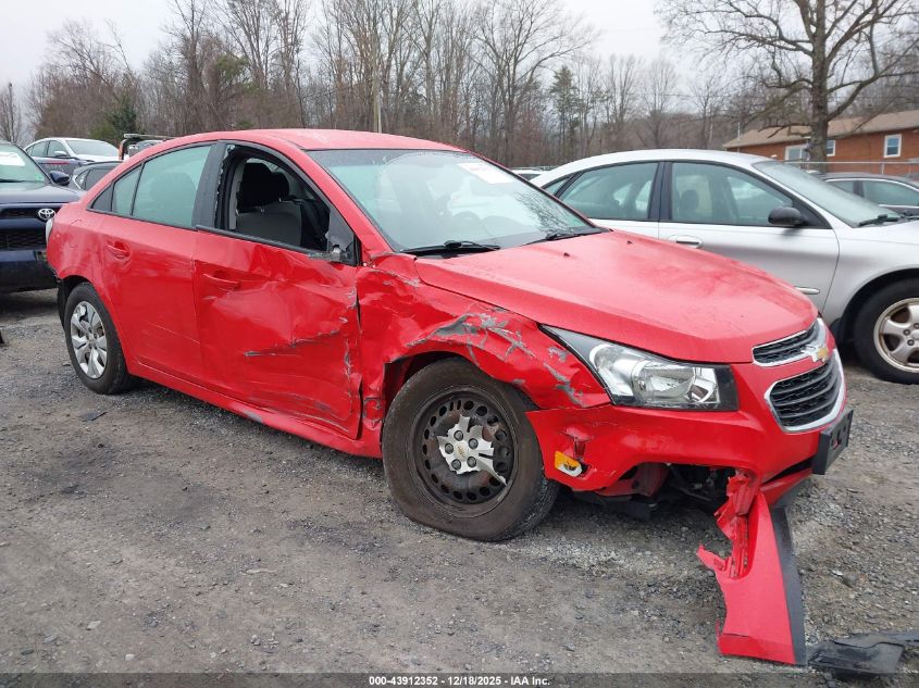 2016 Chevrolet Cruze Limited Ls Auto VIN: 1G1PC5SG2G7121216 Lot: 43912352