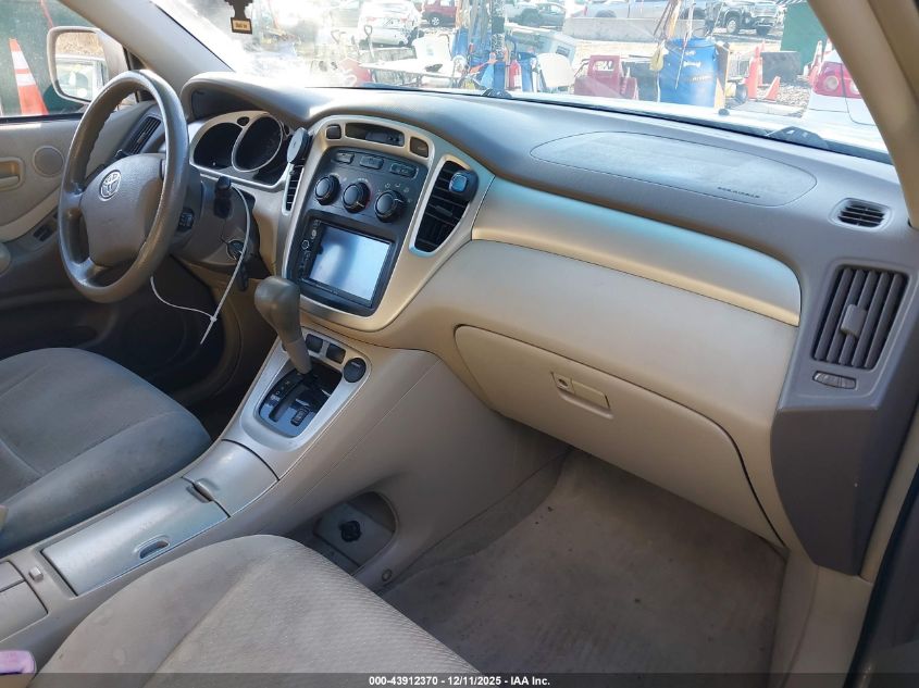 2005 Toyota Highlander VIN: JTEGD21A050120048 Lot: 43912370