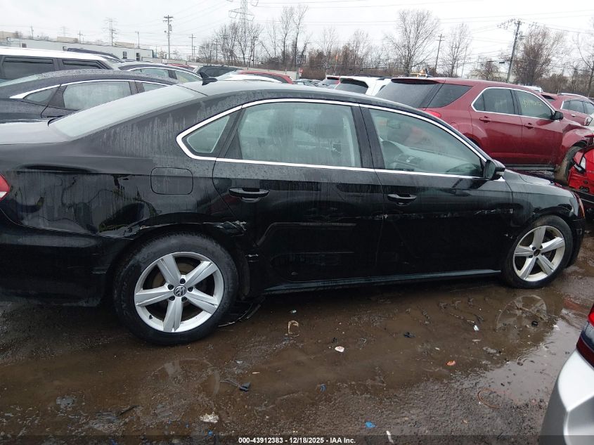 2013 Volkswagen Passat 2.5L Se VIN: 1VWBP7A3XDC121934 Lot: 43912383