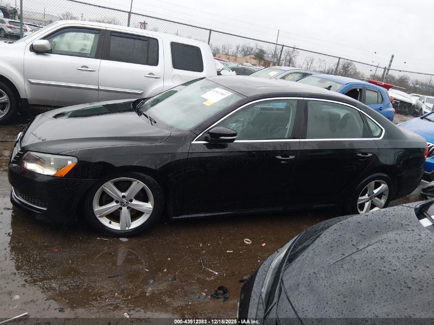 2013 Volkswagen Passat 2.5L Se VIN: 1VWBP7A3XDC121934 Lot: 43912383