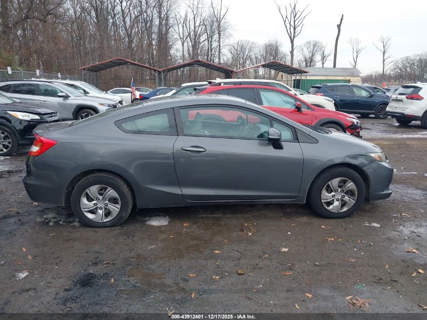 2013 Honda Civic Lx VIN: 2HGFG3B58DH504153 Lot: 43912401