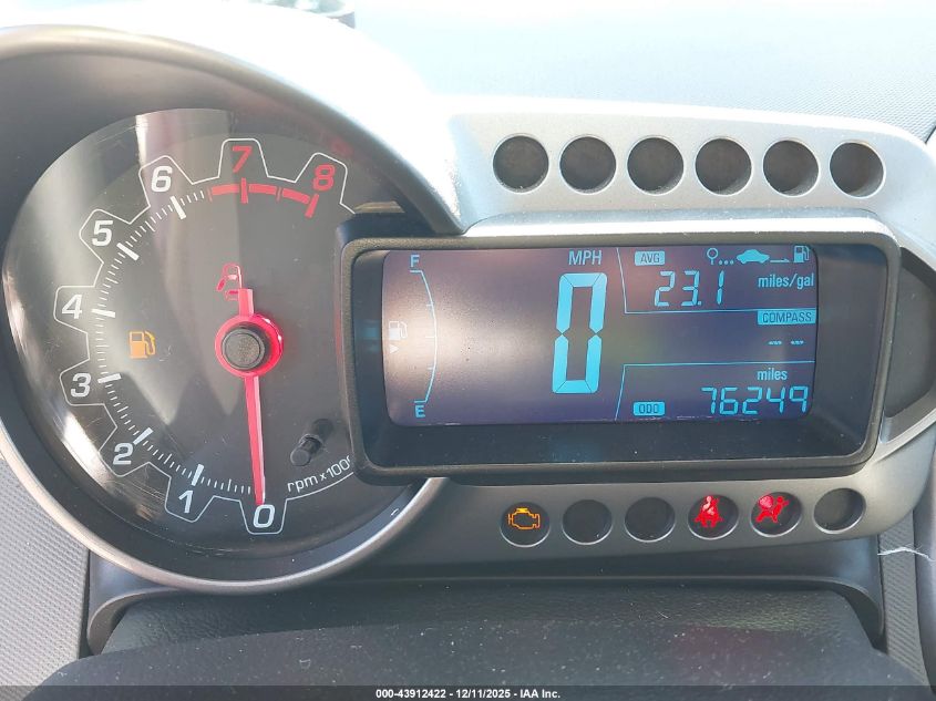 2015 Chevrolet Sonic Ls Manual VIN: 1G1JB5SH8F4138054 Lot: 43912422