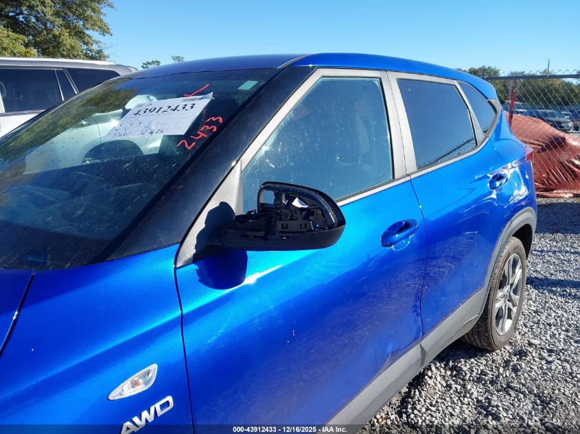 2023 Kia Seltos Lx VIN: KNDEPCAA2P7452687 Lot: 43912433