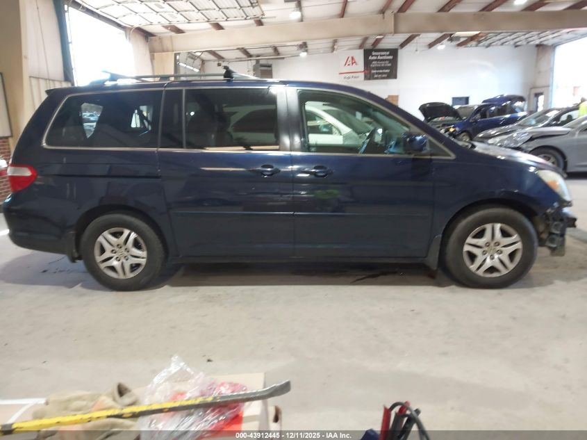 2007 Honda Odyssey Ex-L VIN: 5FNRL38617B117400 Lot: 43912445