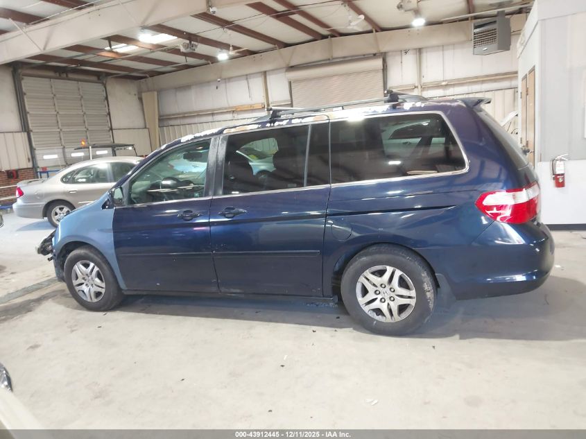2007 Honda Odyssey Ex-L VIN: 5FNRL38617B117400 Lot: 43912445