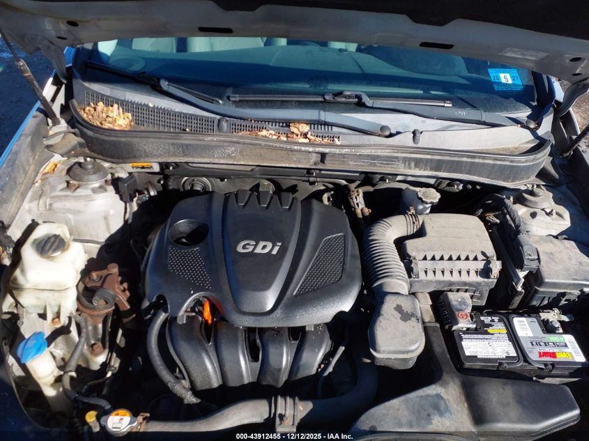 2014 Hyundai Sonata Gls VIN: 5NPEB4AC2EH933196 Lot: 43912455