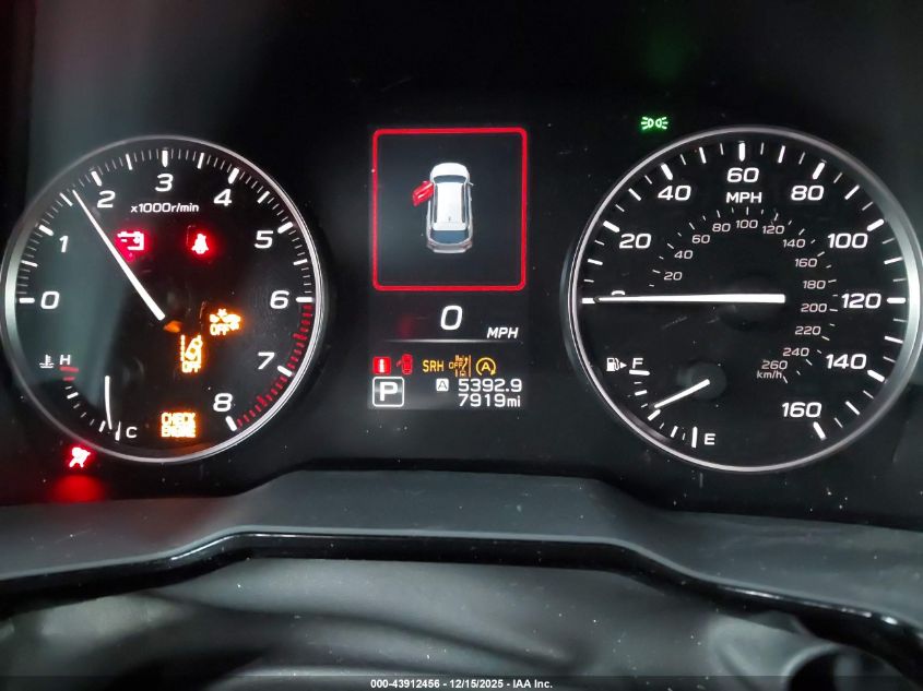 2025 Subaru Outback Premium VIN: 4S4BTADC7S3256076 Lot: 43912456