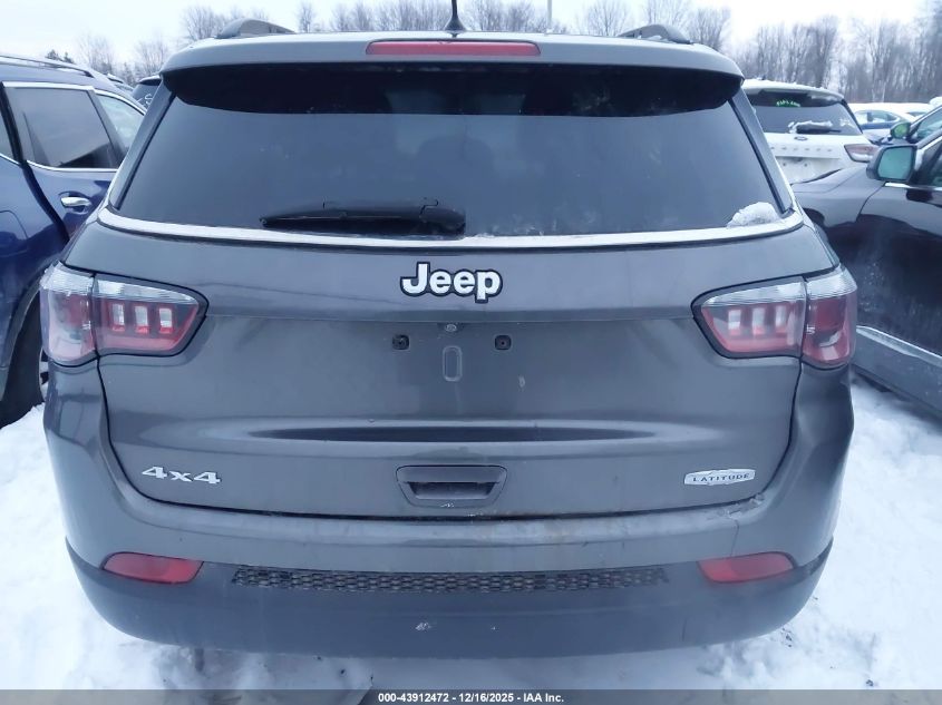 2017 Jeep New Compass Latitude 4X4 VIN: 3C4NJDBB8HT692385 Lot: 43912472