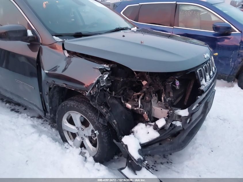 2017 Jeep New Compass Latitude 4X4 VIN: 3C4NJDBB8HT692385 Lot: 43912472