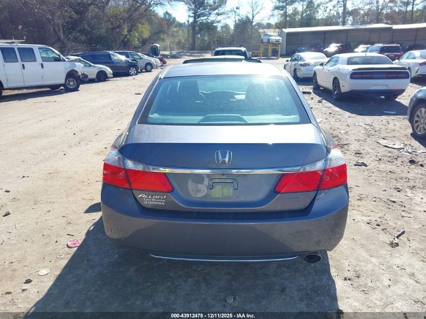2013 Honda Accord Ex VIN: 1HGCR2F76DA079954 Lot: 43912478