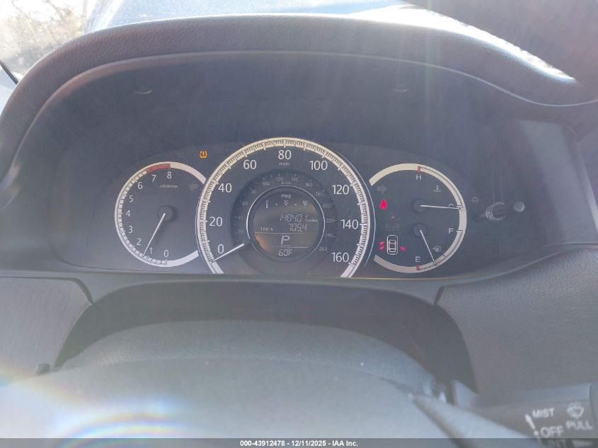 2013 Honda Accord Ex VIN: 1HGCR2F76DA079954 Lot: 43912478