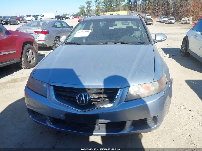 2005 Acura Tsx VIN: JH4CL96825C029462 Lot: 43912480