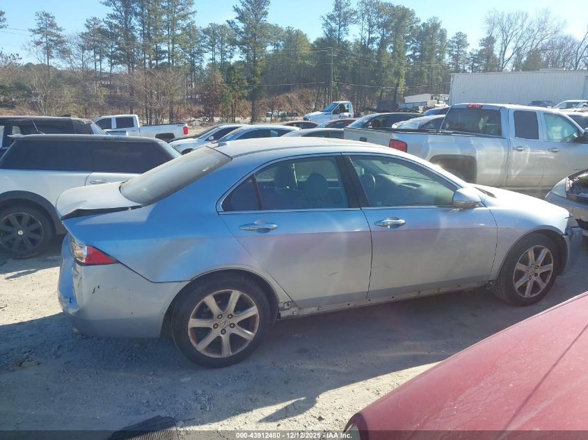 2005 Acura Tsx VIN: JH4CL96825C029462 Lot: 43912480