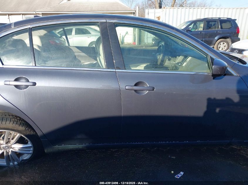 2013 Infiniti G37X VIN: JN1CV6AR5DM759016 Lot: 43912496