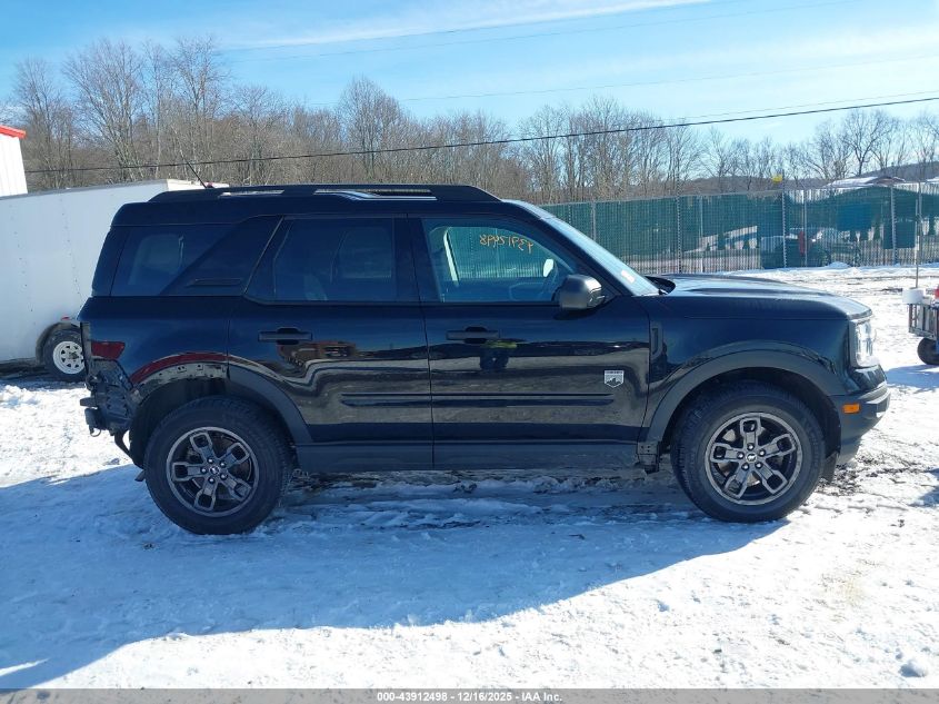 2021 Ford Bronco Sport Big Bend VIN: 3FMCR9B65MRA99277 Lot: 43912498