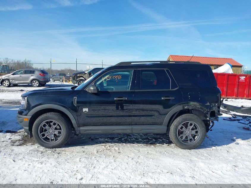2021 Ford Bronco Sport Big Bend VIN: 3FMCR9B65MRA99277 Lot: 43912498