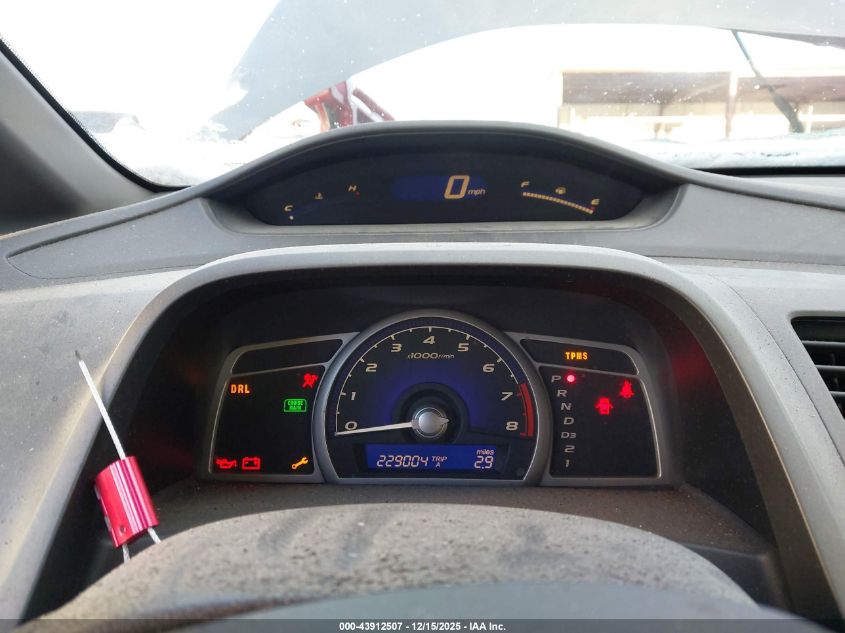 2008 Honda Civic Lx VIN: 1HGFA16518L083711 Lot: 43912507