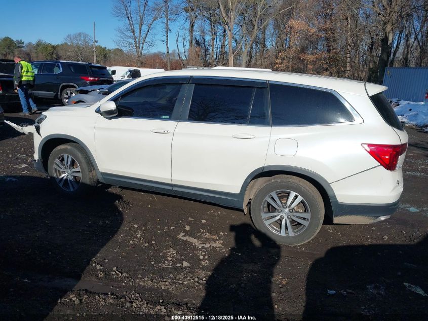 2018 Honda Pilot Ex VIN: 5FNYF6H38JB058329 Lot: 43912515
