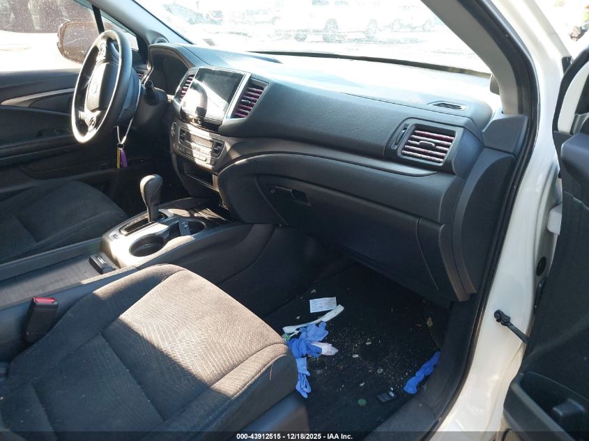 2018 Honda Pilot Ex VIN: 5FNYF6H38JB058329 Lot: 43912515