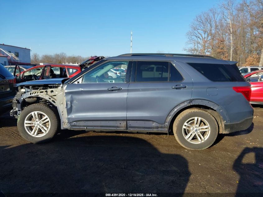 2021 Ford Explorer Xlt VIN: 1FMSK8DH4MGA68683 Lot: 43912520