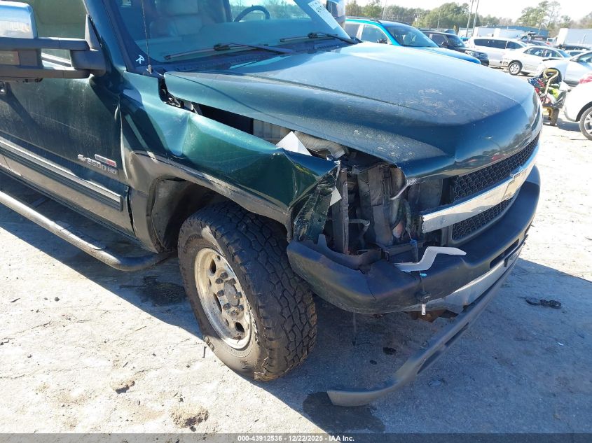2002 Chevrolet Silverado 2500Hd Lt VIN: 1GCHK23122F233861 Lot: 43912536