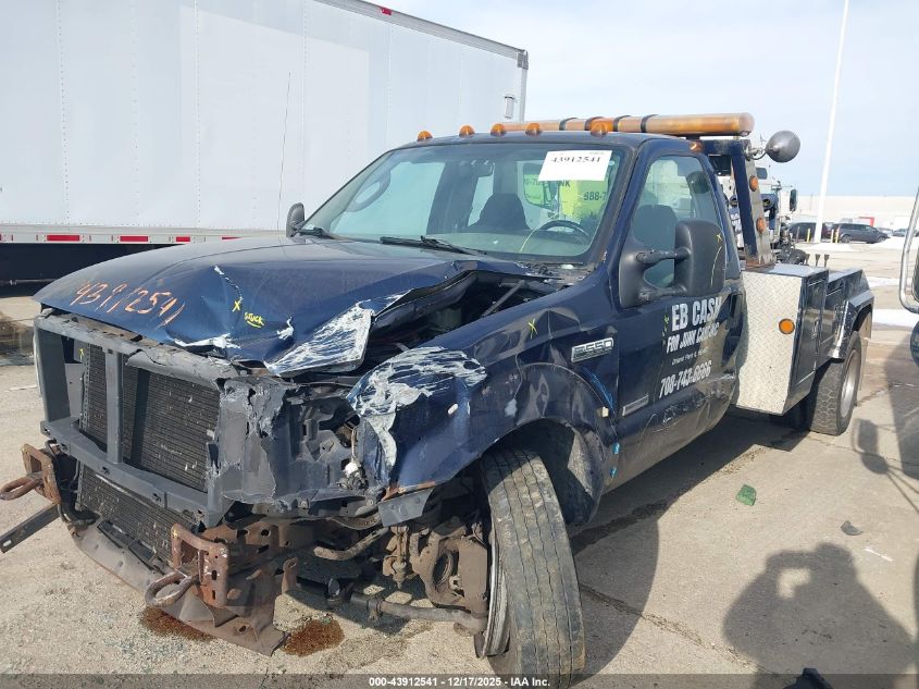 2005 Ford F-550 Xl/Xlt VIN: 1FDAF56P05EC25805 Lot: 43912541