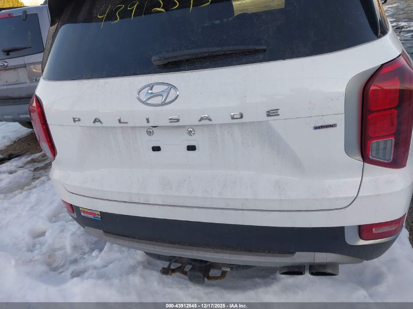 2020 Hyundai Palisade Sel VIN: KM8R3DHE6LU082329 Lot: 43912545