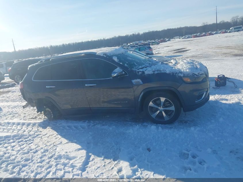 2019 Jeep Cherokee Limited 4X4 VIN: 1C4PJMDX4KD424108 Lot: 43912553